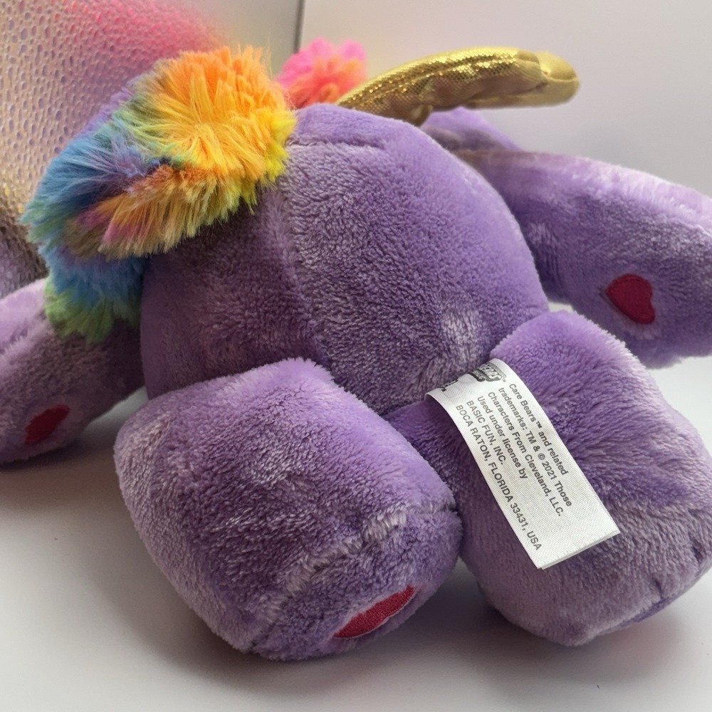 Care Bear Hoodie Friends Pegasus Togetherness Plush Stuffed Animal Toy 12" Clean - Picture 11 of 13